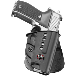 Fobus Evolution Holster SIG Sauer P220,P226,P227,P245 Right Hand Roto-Paddle Attachment Polymer Black