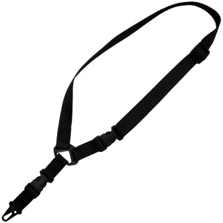 Red Rock UST S1 Single-Point Tactical Sling 1.25" Wide Nylon QR Buckle HK Hooks Black