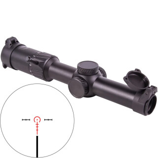 Sightmark Presidio 1-6x24 Rifle Scope Illuminated Red CR1 Reticle