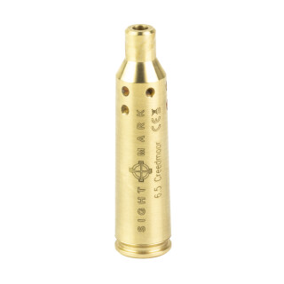 Sightmark 6.5 Creedmoor/.22-250 Remington Red Laser Bore Sight Brass