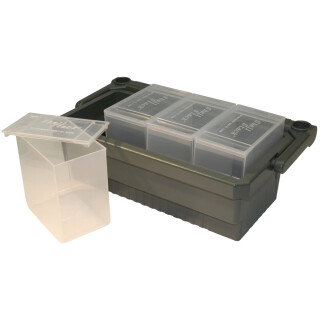 MTM Case-Gard Shotshell Box Caddy Polypropylene Army Green