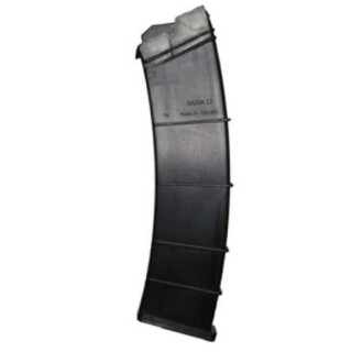 SGM Tactical SAIGA Shotgun 12 Round Magazine 12 Gauge 2-3/4" Shells Only Polymer Matte Black