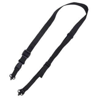 TAC Shield Warrior 2N1 Sling with QD Swivels Black