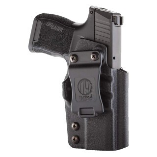 1791 Gunleather Tactical Kydex Multi-Fit IWB Holster for SIG Sauer P365 Semi Auto Pistols Right Hand Draw Kydex Black