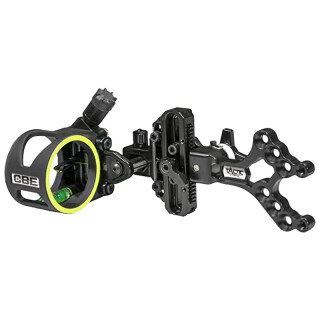 Custom Bow Equipment Tactic Hybrid 1-Pin Bow Sight .019 FO Ambidextrous