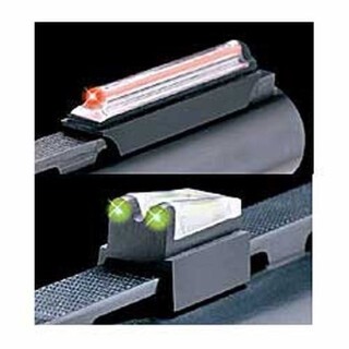 TRUGLO Magnum Gobble-Dot Xtreme Fiber Optic 6mm Rib Shotgun Sights Red Front Green Rear
