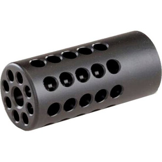 Tactical Solutions Trail-Lite .900" Compensator Threaded 1/2x28 .900 Diameter 360 Degree Ported Matte Black Finish TLCMP-02