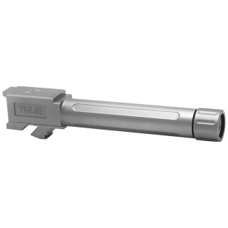 True Precision Threaded Drop In Barrel for Glock 17 Gen1-4 Stainless