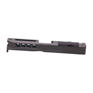 True Precision Axiom Slide RMR Cut for Glock 19 Gen 3 Black DLC