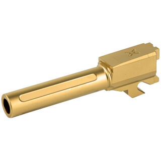 True Precision SIG Sauer P320C Drop In Replacement Barrel 9mm Luger Gold Titanium Nitride Finish