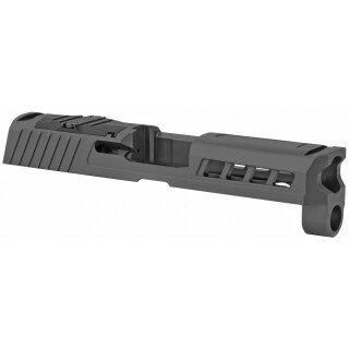 True Precision SIG Sauer P320C Compact X-Carry M18 Axiom Replacement Slide RMR Optic Compatible Black DLC Finish