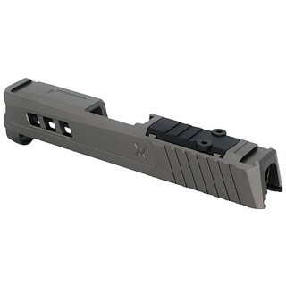 True Precision Slide fits SIG Sauer P365 has RMS Optics Cut Stealth Grey