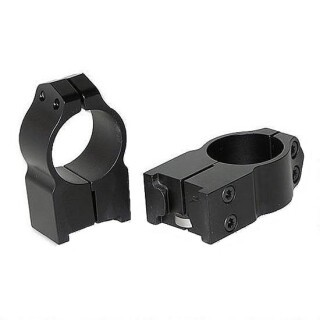 Warne Rings For Ruger No.1/Mini 14/Blackhawk Mount 30mm High Matte Finish Black 15RM