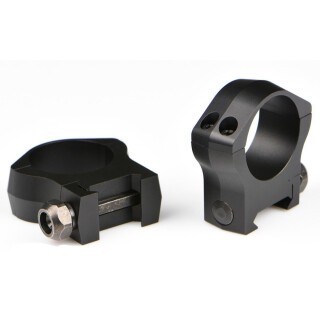 Warne Mountain Tech Weaver/Picatinny Ring 34mm MSR/AR-15 Height Aluminum Matte Black