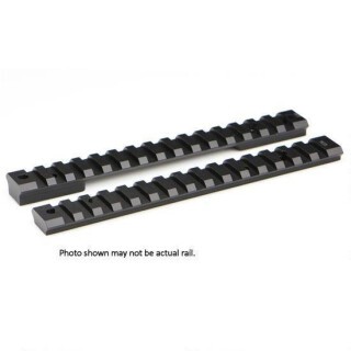 Warne Mountain Tech One Piece Picatinny/Weaver Style Scope Base 20 MOA Weatherby Mark V Magnum Pattern Aluminum Matte Black