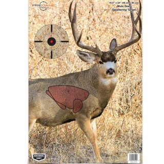 Birchwood Casey Pregame Mule Deer Target 16.5"x24" 3 Pack 35402