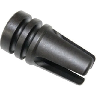 GuntecUSA AR-15 3 Prong Flash Hider .223/5.56 Threaded 1/2x28 Steel Black
