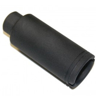 Guntec AR-15 Slim Line Cone Flash Can Aluminum Anodized Black