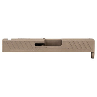 Grey Ghost Precision SPG-43 V1 Stripped Slide fits Glock 43 Models Machined 17-4 Stainless Steel DLC Coated Flat Dark Earth