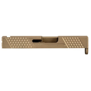 Grey Ghost Precision SPG-43 V2 Stripped Slide fits Glock 43 Models Machined 17-4 Stainless Steel DLC Coated Flat Dark Earth