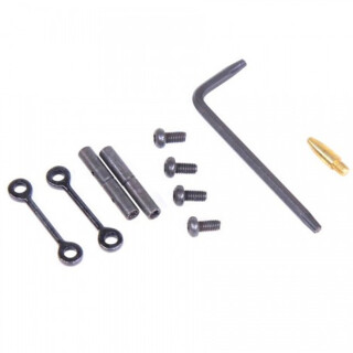 Guntec AR-15 Complete Anti-Rotation Trigger/Hammer Pin Set Black