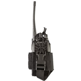 Grey Ghost Radio Pouch Small Laminate Nylon Black