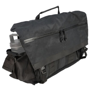 Grey Ghost Gear Wanderer Messenger Bag 2.0 Black