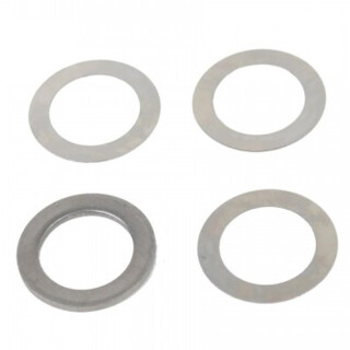 Guntec AR-15 Muzzle Device Shim Kit 5.56/.223 Caliber 1/2x28 TPI Black 4 Pieces