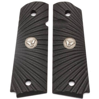Wilson Combat G10 Starburst Grip 1911 Government, Commander Polymer Black 351AAFS