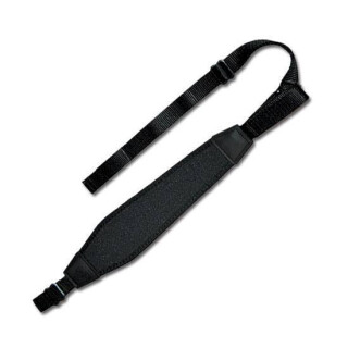 GrovTec Premium Padded Rifle Sling 48" with 1' Swivels Black Nylon GTSL-20