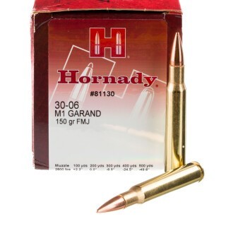 Hornady M1 Garand .30-06 Springfield Ammunition 200 Rounds FMJ 150 Grains