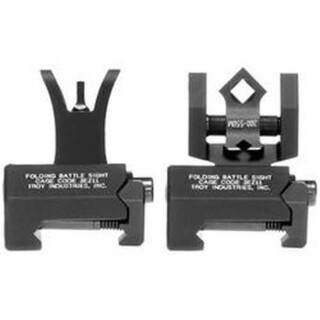 Troy Battlesight Di-Optic Micro Sight Picatinny Mount Black Front and Rear Sights SSIG-MCM-SSBT-00