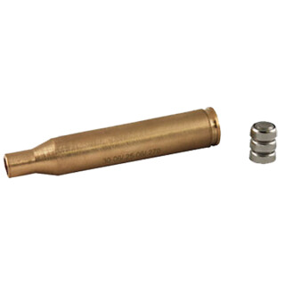 Aim Sports Inc. Red Laser Bore Sight Sighting Tool .30-06/.25-06/.270 Scopes/Adjustable Sights Brass Cased Natural Finish