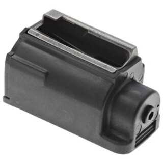 Ruger M77 Magazine .357 Magnum 5 Rounds Plastic with Steel Feed Lips Black Finish 90345
