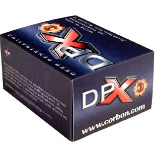 Ammo 9mm Luger +P Cor-Bon DPX 115 Grain Solid Copper Hollow Point Bullet 1250 fps 20 Rounds DPX09115/20