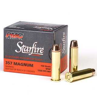 PMC Starfire .357 Magnum Ammunition 20 Rounds 150 Grain Starfire Jacketed Hollow Point 1350fps