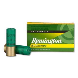 Remington 12 Gauge 2.75" #4 Buck 27 Pellets 5 Round Box