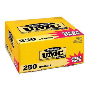 Remington UMC .380 ACP Ammunition 250 Rounds FMJ  95 Grain