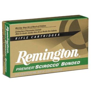 Ammo 7mm Rem Mag Remington Premier 150 Grain Scirocco Bonded Bullet 3110 fps 20 Rounds PRSC7MMB