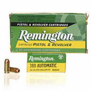 Ammo .380 Remington 88 Grain JHP 50 Rounds Per Box