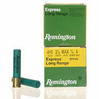 Remington Express Long Range .410 Ammunition 25 Rounds 2-1/2" #4 Lead 1/2oz