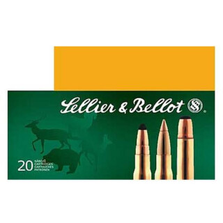 Sellier & Bellot 7.62x54R Ammunition 20 Rounds SP 180 Grain Brass Cased