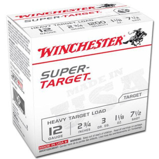 Winchester 12 Gauge #7.5 Lead Shot 2-3/4 25 Rounds