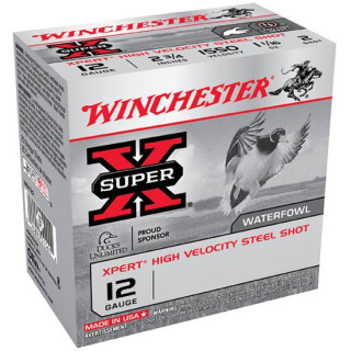 Winchester Super-X 12 Ga 3" #2 Steel 1.0625oz 25 Rounds