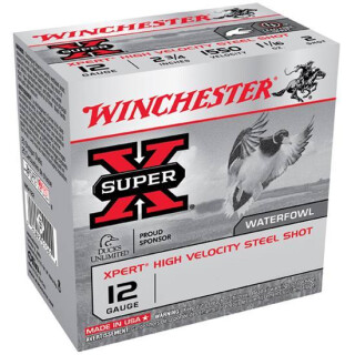 Winchester Super-X 12 Ga 3" #3 Steel 1.0625oz 25 Rounds