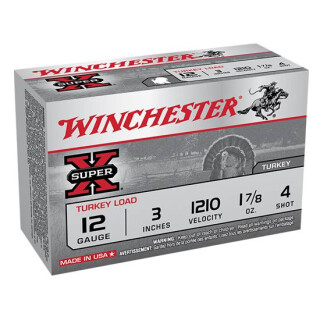 Winchester SuperX 12 Ga 3" #4 Copper Plate 10 Rounds