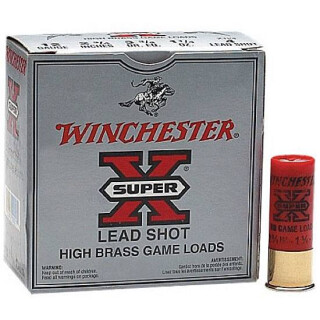Winchester Super-X 12 Ga 2.75" #4 Lead 1.25oz 25 Rounds
