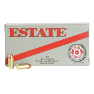 Estate Cartridge .40 S&W 165 Grain FMJ 50 Round Box