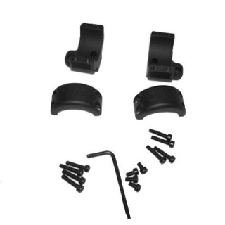 DNZ Products Howa 1500, Remington 700 2 Piece 1" High Mount Black