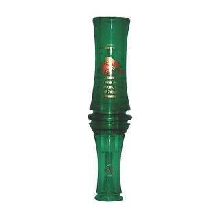 Haydel's VR00 Redleg Mallard Call Duck Call Double Reed Green
